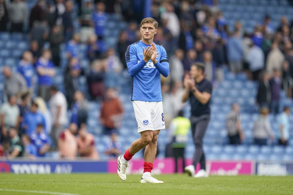 Freddie Potts shone during a season-long loan at Wycombe in League One. Now he's with Pompey in the Championship. Picture: Jason Brown/ProSportsImages