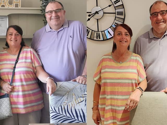 Karen and Lee Mcavery have lost more than 7 stone between them after joining Slimming World. 