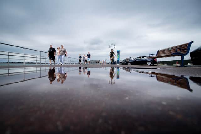 A weather warning for rain has been issued across Portsmouth.
