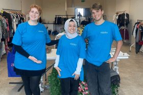 The pop-up free clothing shop at Whiteley Shopping Centre has been hailed a success, with donations being made to the Cash for Kids South Coast charity.