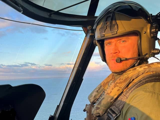 The Royal Navy serviceman who died when a Merlin helicopter ditched in the Channel during a training exercise has been named as Lieutenant Rhodri Leyshon, 