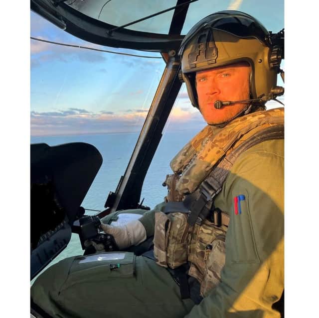 Royal Navy serviceman Lieutenant Rhodri Leyshon has been named as the person that died when a Merlin helicopter ditched in the Channel during a training exercise on Wednesday.