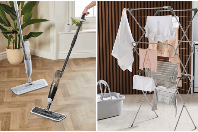 Cleaning and laundry event on Aldi Specialbuys this week