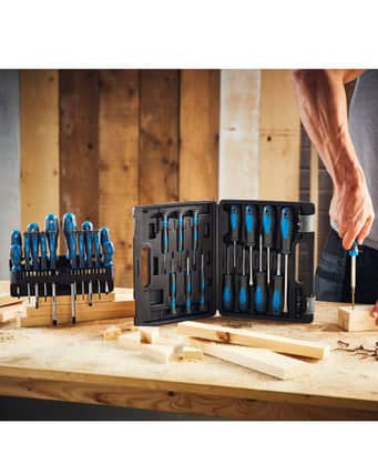 Tool sets are among the bargains that will be up for grabs in the middle aisle on Sunday
