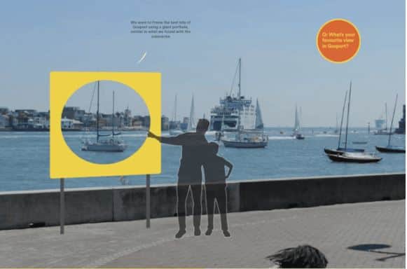 Gosport's residents are being asked their views on plans to boost the town's waterfront