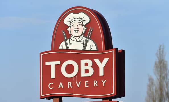 Toby Carvery sign