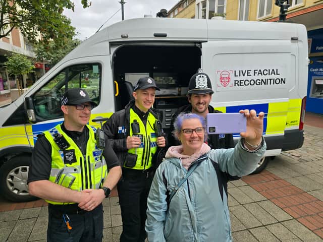 The van in Palmerston Road