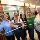 The Square Yard has opened in Warwick Lane in Wickham. It has been opened by four crafters that met at craft fairs and decided to open a shop selling their own goods. (L-R) Sheena Boulton, Helen Field, May Mercer, Sally Blandford and Jenny Miles.