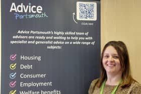 Annette Groves, manager at Advice Portsmouth, spoke to us about the role that the service plays in helping the community.