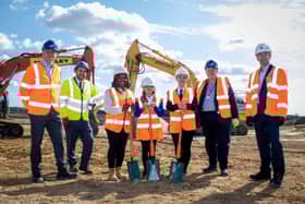 Ground-breaking ceremony for the new Havant Thicket Reservoir in Hampshire. Picture: Habibur Rahman