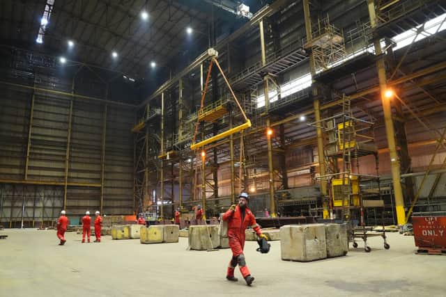 The company is part of a consortium which landed a major Royal Navy contract for the Fleet Solid Support Ship Programme and build three ships to support the British Royal Fleet Auxiliary