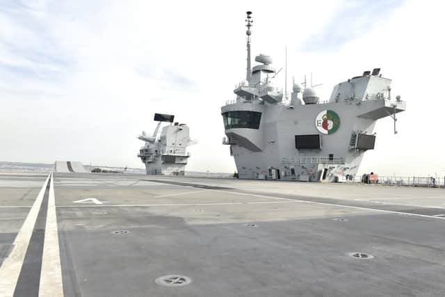 HMS Queen Elizabeth hosted a family day for the ship's company, with more than 200 hosted on board. Some criticised the decision on social media, but The News readers whole-heartedly backed the decision.