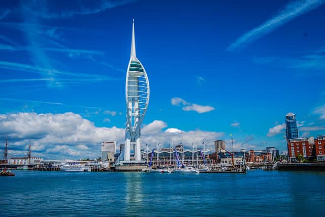 Spinnaker Tower and Gunwharf Quays in Portsmouth
© Visit Portsmouth