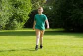 Ezra McCullough (9) from Cosham, is taking part in the Rowans Hospice Shining Stars Walk on Saturday, September 21, 2024 in memory of his 'Pops' Mark McCullough who died aged 58 in July 2024 from MND. 
