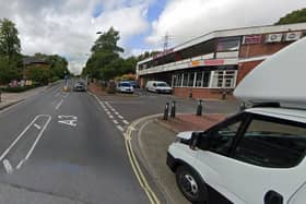 The vans were targeted in a car park in Portsmouth Road, Horndean.