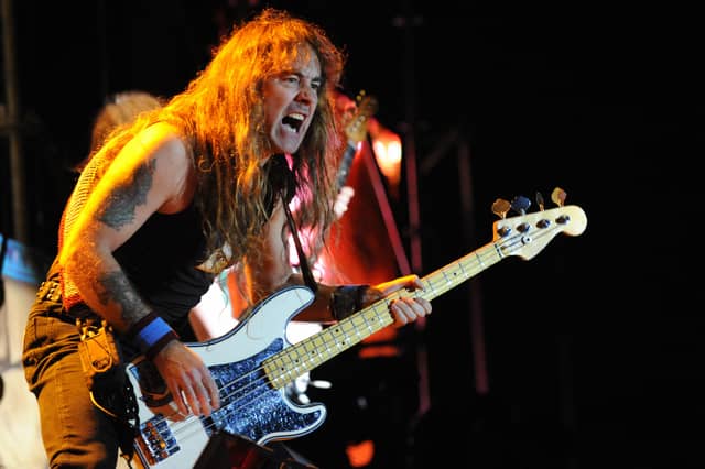 Legendary British rock band Iron Maiden will perform in Glasgow next year.