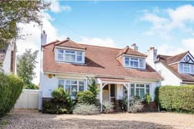 This property listing says: "A 3/4 double bedroom detached house situated on a good size plot just south of Chichester city centre."