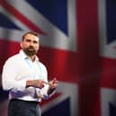 Ant Middleton speaks at the Reform UK party's annual conference at the National Exhibition Centre in Birmingham. Picture date: Friday September 20, 2024. Picture: Joe Giddens/PA Wire