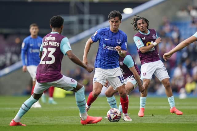 Tom McIntyre in the thick of the action against Burnley. Picture: Jason Brown/ProSportsImages