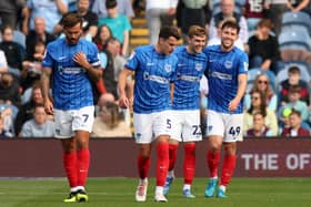 Callum Lang could be in line to return for Portsmouth against QPR. (Image: PA)
