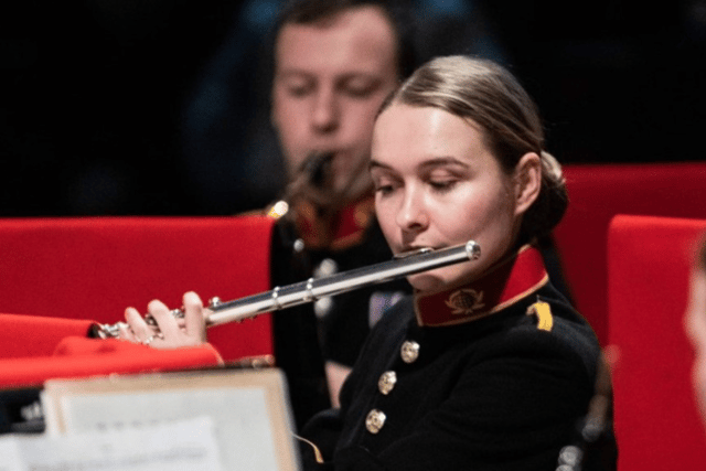 Musician Sophie Ward, 26, member of the Royal Marines Band Service, has been diagnosed with Motor Neurone Disease. The Collingwood band have rallied around her, by launching a charity campaign.