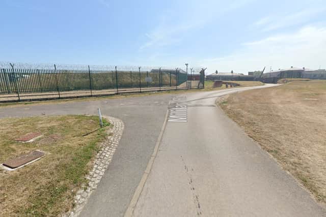A jet-skier was washed ashore after his vehicle broke down near Fort Monckton in Gosport.