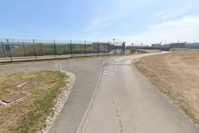 A jet-skier was washed ashore after his vehicle broke down near Fort Monckton in Gosport.