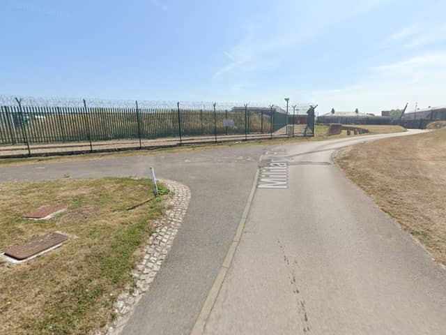 A jet-skier was washed ashore after his vehicle broke down near Fort Monckton in Gosport.