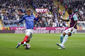 Zak Swanson was chosen ahead of Jordan Williams at right-back for Pompey's trip to Burnley. Picture: Jason Brown/ProSportsImages
