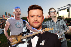 Who else is set to join [L-R] Sting, Justin Timberlake and Stereophonics at the Isle of Wight Festival in 2025?