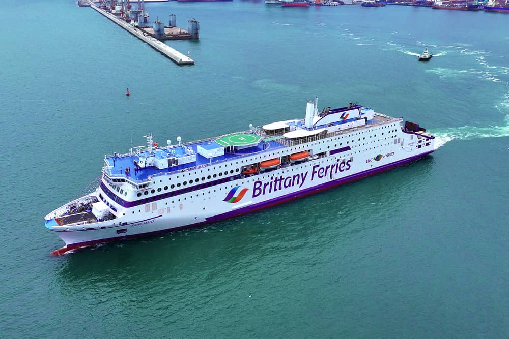 A sustainable new ship Saint Malo is due to enter service next year and is set to replace MV Bretagne. She will call Portsmouth her home port.