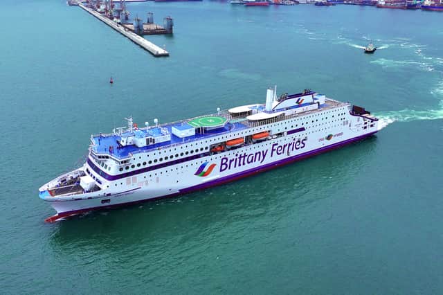 A sustainable new ship Saint Malo is due to enter service next year and is set to replace MV Bretagne. She will call Portsmouth her home port.