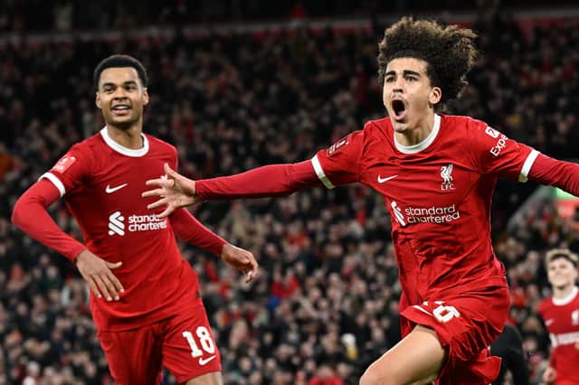 Jayden Danns has been attracting transfer interest from across the EFL. (Photo by John Powell/Liverpool FC via Getty Images)