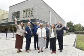 Councillors and theatre bosses celebrated the opening of Fareham Live last year - but what next for Fareham?
