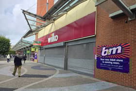 Excitement is building as B&M signage has gone up at the old Wilko unit.
Picture Credit: Habibur Rahman 