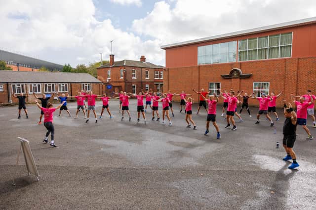 Members of the Royal Marines Band Service (RMBS) are putting themselves through 26 hours of gruelling physical workouts to raise money for Sophie Ward, a musician diagnosed with Motor Neurone Disease at just 26.