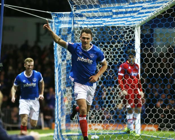 Former Pompey favourite Kal Naismith is back with Luton for the third time in four-and-a-half years Picture: Joe Pepler