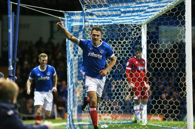 Former Pompey favourite Kal Naismith is back with Luton for the third time in four-and-a-half years Picture: Joe Pepler