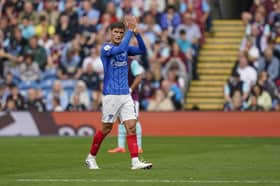 Freddie Potts impressed on his Pompey debut at Burnley. Picture: Jason Brown/ProSportsImages