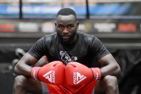 Portsmouth's Ahmed Adam is making his professional boxing debut in Southsea tomorrow, after escaping war-torn Sudan, seeking refuge in the city and making a new life for himself. Pic: Sarah Standing