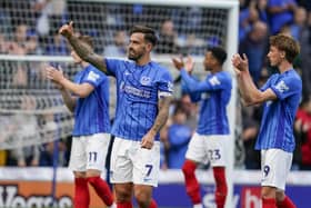 Marlon Pack & Co applaud the Fratton faithful at the final whistle