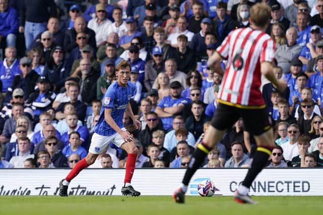 Jacob Farrell now must contend with a fit-again Connor Ogilvie for the left-back slot at Stoke. Picture: Jason Brown/ProSportsImageses