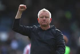 Sheffield United boss Chris Wilder admitted his side were tested by Pompey and the Fratton Park bearpit. Pic:  Sportimage