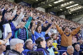 Pompey fans were in full voice against Sheffield United: Pic: Jason Brown/ProSportsImages