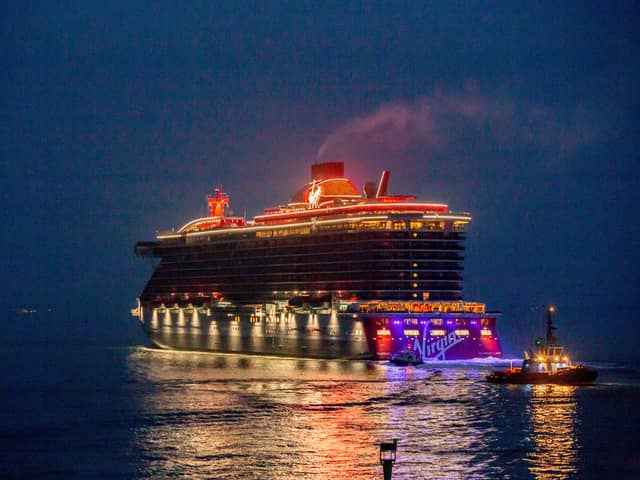 Cruise ship Scarlet Lady will return to Portsmouth following her successful visits in 2021. She will follow in the footsteps of Resilient Lady and Valiant Lady.