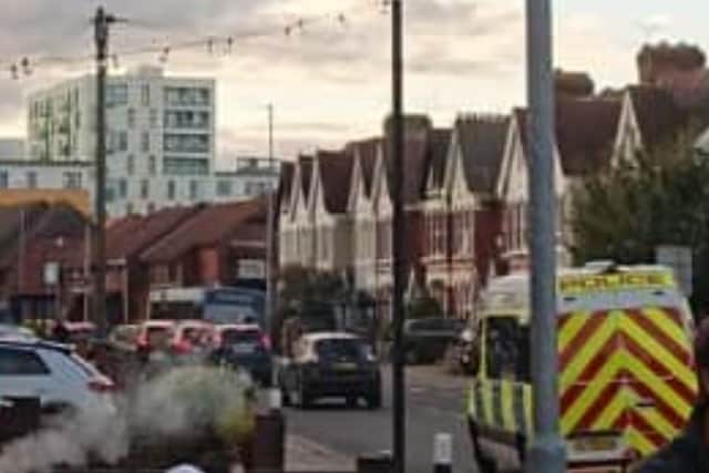 A man was arrested at the Shepherds Crook pub in Goldsmith Avenue