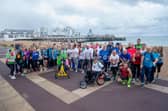 Preview of Great South Run 2024 at South Parade Pier, Southsea on 25th September 2024Pictured: People who will be running at the eventPicture: Habibur Rahman