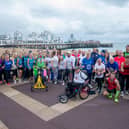 Preview of Great South Run 2024 at South Parade Pier, Southsea on 25th September 2024Pictured: People who will be running at the eventPicture: Habibur Rahman