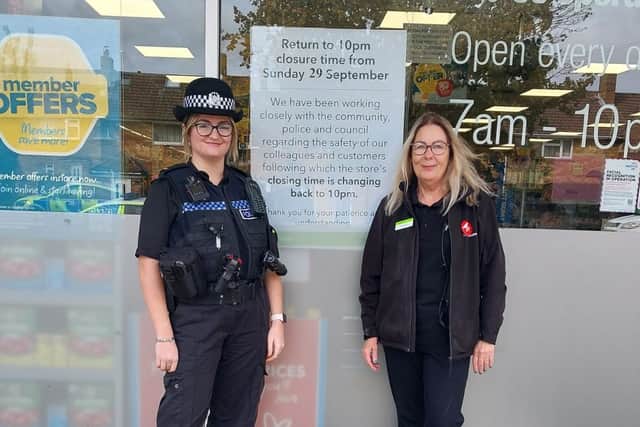 Co-op on St Albans Road will be returning to its original store hours after working with the police following anti-social behaviour.
