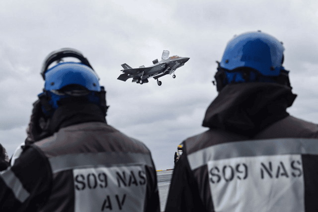 Flight tests are being undertaken throughout the HMS Prince of Wales deployment.